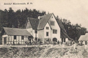 Opalenie Dworzec - Reprodukcja 23530