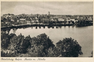 Szczytno panorama - Reprodukcja 23620