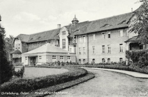 Szczytno szpital - Reprodukcja 23637