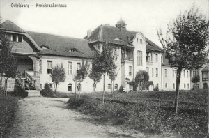 Szczytno szpital - Reprodukcja 23638