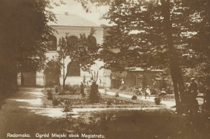 Radomsko Ogród miejski - Reprodukcja 23678