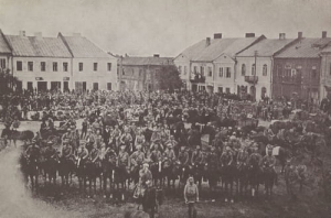 Jędrzejów Rynek - Reprodukcja 23736