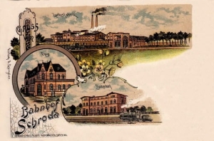 Środa Wlkp. Litografia - Reprodukcja 1100
