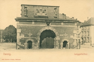 Gdańsk Langgarterthor - Reprodukcja 24031