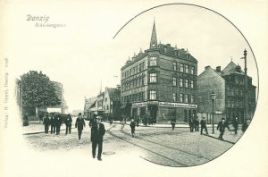 Gdańsk Schichengasse - Reprodukcja 24067