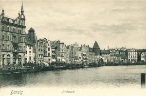 Gdańsk Targ Rybny - Reprodukcja 24073