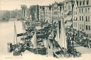 Gdańsk Targ Rybny - Reprodukcja 24074