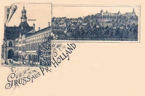 Pasłęk widokowa - Reprodukcja 24175