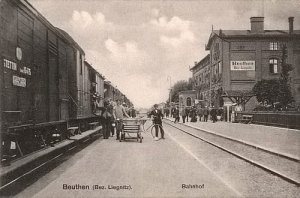 Bytom Odrzański Dworzec- Reprodukcja 24278