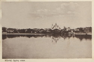 Równe panorama - Reprodukcja 24454