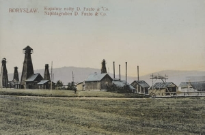 Borysław Kopalnie nafty -Reprodukcja 24466