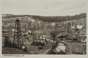 Borysław kopalnie nafty - Reprodukcja 24500