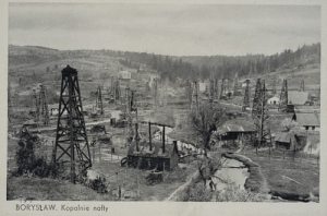 Borysław kopalnie nafty - Reprodukcja 24501