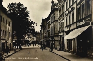 Zielona Góra Niedertorstrasse -Reprodukcja 1630