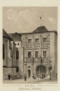 Brzeg zamek - Reprodukcja 24676