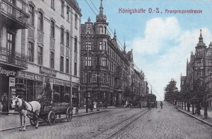 Chorzów Kronprinzenstr. - Reprodukcja 25547