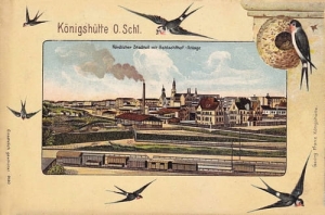 Chorzów panorama - Reprodukcja 25585