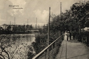 Chorzów promenada - Reprodukcja 25614