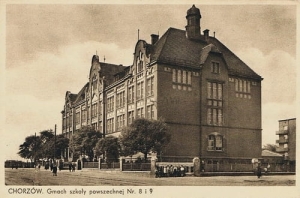 Chorzów szkoła - Reprodukcja 25619