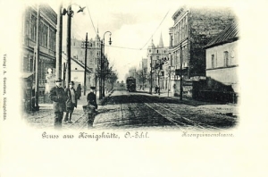 Chorzów Kronprinzenstr. - Reprodukcja 25627