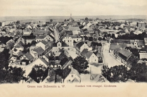 Skwierzyna panorama - Reprodukcja 25837