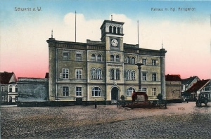 Skwierzyna Ratusz - Reprodukcja 25844