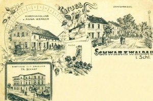 Czarny Bór widokowa - Reprodukcja 26032