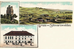 Czarny Bór widokowa - Reprodukcja 26045