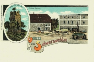 Czarny Bór widokowa - Reprodukcja 26046