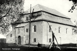 Szczuczyn Synagoga  - Reprodukcja 26112