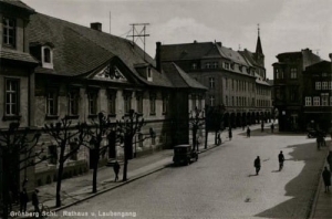 Zielona Góra Ratusz- Reprodukcja 1154