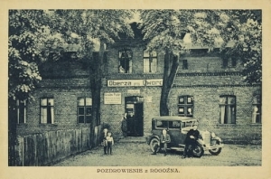 Rogoźno Oberża przy dworcu -Reprodukcja 5116