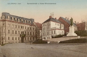 Złotoryja Bahnhofstr. - Reprodukcja 26686