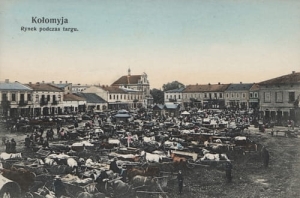 Kołomyja Rynek - Reprodukcja 26724