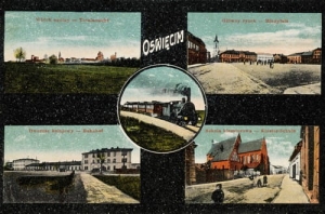 Oświęcim widokowa - Reprodukcja 2256