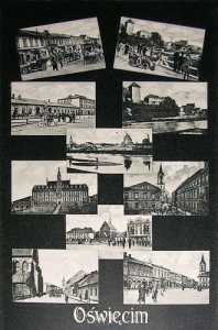 Oświęcim widokowa - Reprodukcja 27085