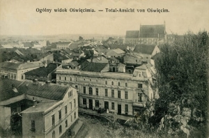 Oświęcim panorama - Reprodukcja 27086