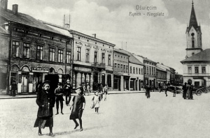 Oświęcim Rynek - Reprodukcja 27090