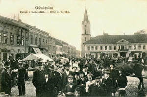 Oświęcim Rynek - Reprodukcja 27091