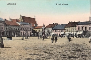 Oświęcim Rynek - Reprodukcja 27093