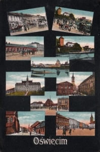 Oświęcim widokowa - Reprodukcja 27099