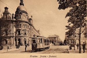 Kraków Poczta Główna - Reprodukcja 1486