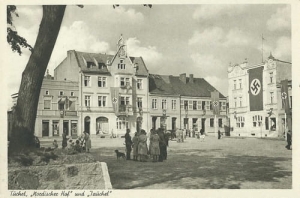 Tuchola rynek - Reprodukcja 27372