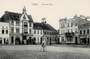 Tuchola rynek - Reprodukcja 27376