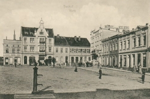 Tuchola rynek - Reprodukcja 27379