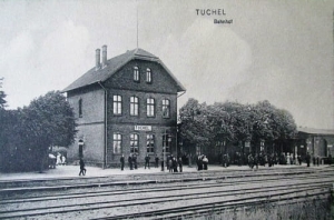 Tuchola Dworzec - Reprodukcja 27390