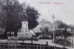 Tuchola pomnik wojenny - Reprodukcja 27398