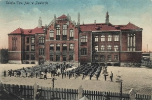 Zawiercie szkoła - Reprodukcja 27514