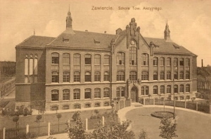 Zawiercie szkoła - Reprodukcja 27515