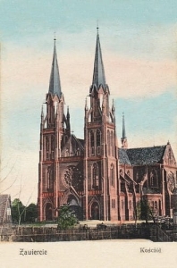 Zawiercie Kościół - Reprodukcja 27518